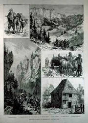 Schizzi in Bosnia ed Erzegovina, da The Illustrated London News, 18 febbraio 1882
